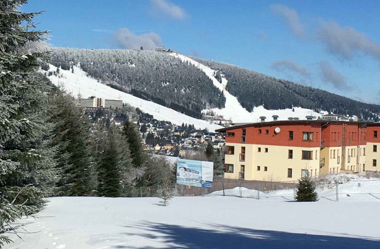 K2 Aparthotel Klinovec Views - Mezonet Apt Loučná pod Klínovcem Kültér fotó